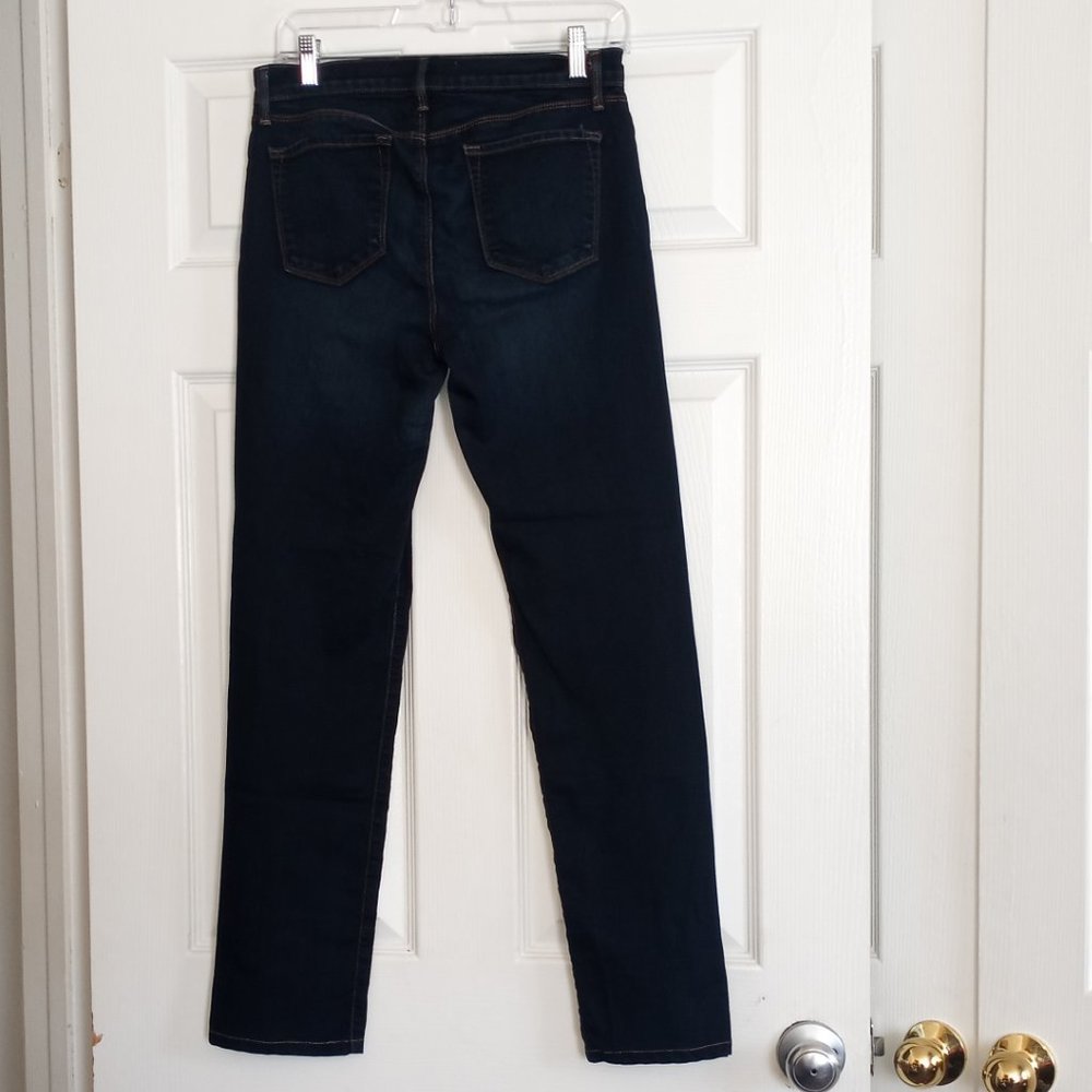 J Brand Atlantis Wash Rail Straight Leg Mid Rise Jeans View 2